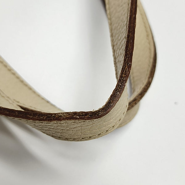 Calfskin Top Handle Bag Beige