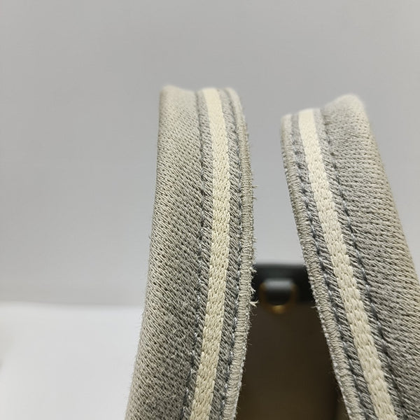 Book Tote Small Oblique Canvas Gray