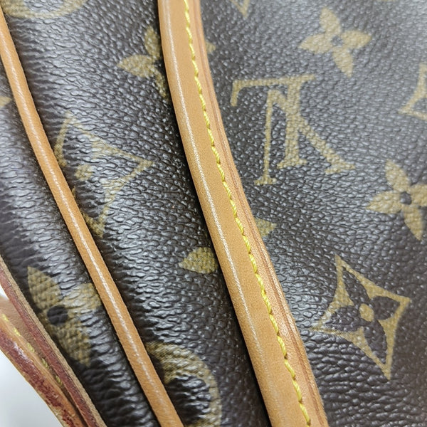 TULUM GM Monogram Coated Canvas Brown