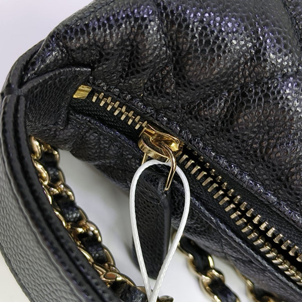 HOBO Quilted Grained Calfskin Black