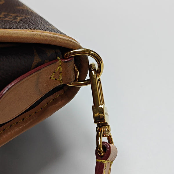 DIANE Monogram Coated Canvas Brown