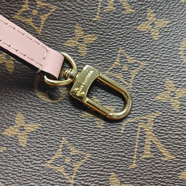 NÉONOÉ MM Monogram Coated Canvas Brown