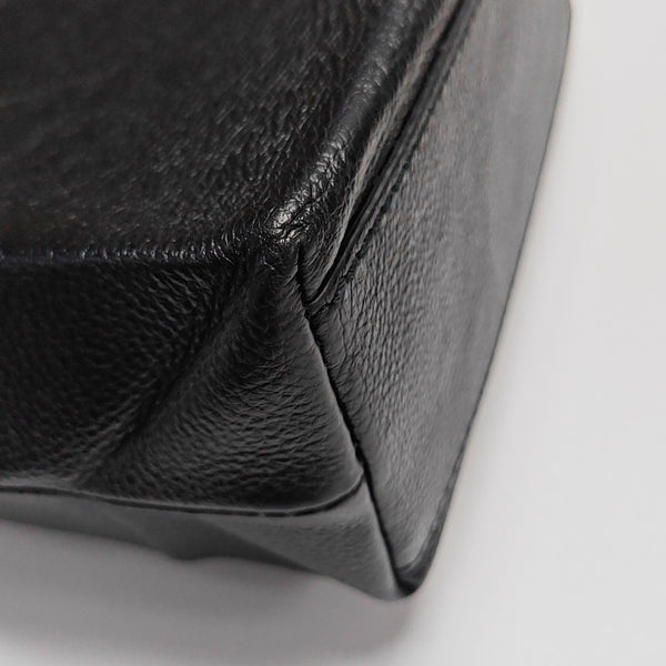 Shopping Bag Large Calfskin Black