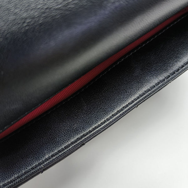 Quilted Lambskin Crossbody Bag Black