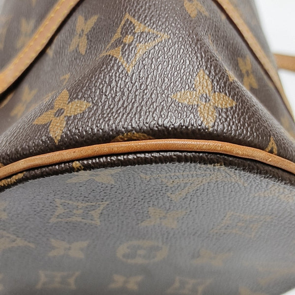 PAPILLON Monogram Coated Canvas Brown