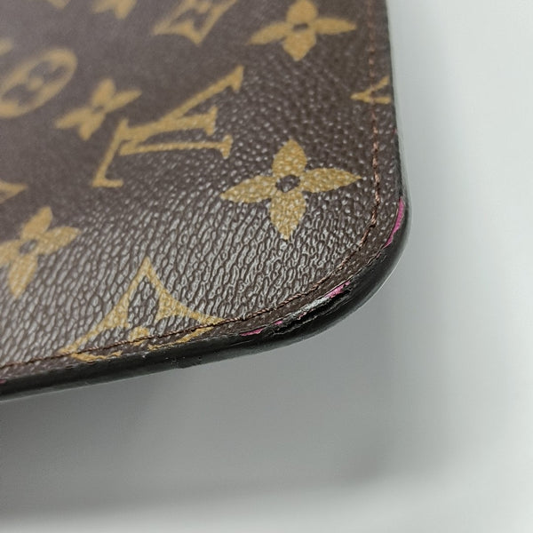 NEVERFULL MM Monogram Coated Canvas Brown
