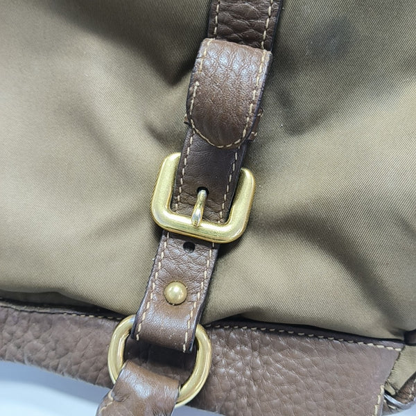 Gaufre Nylon Brown