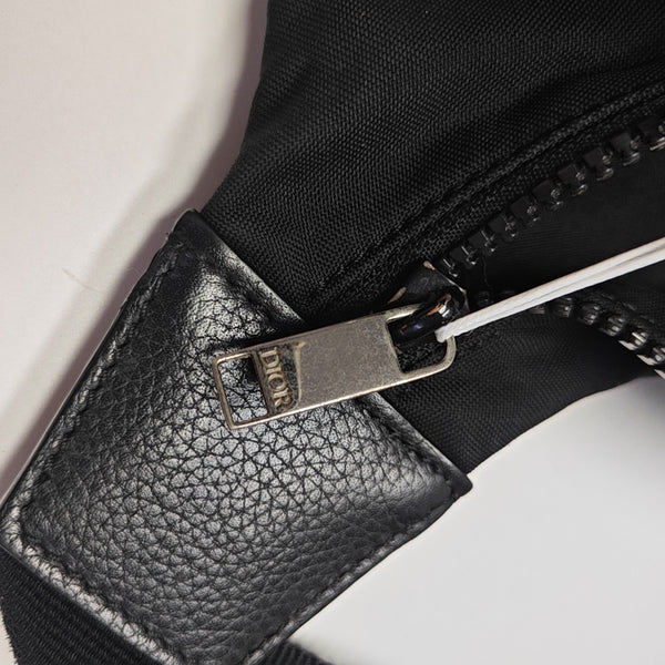 Fabric Belt Bag Black
