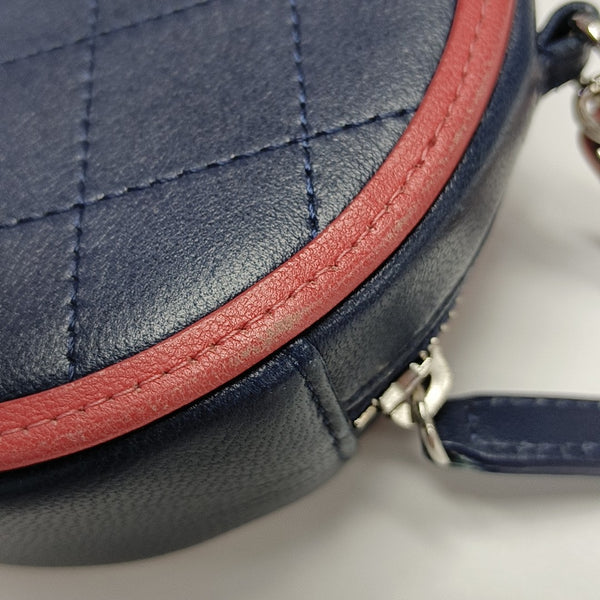 Quilted Lambskin Blue