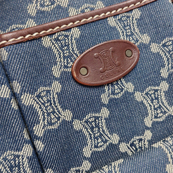 Canvas Shoulder Bag Blue