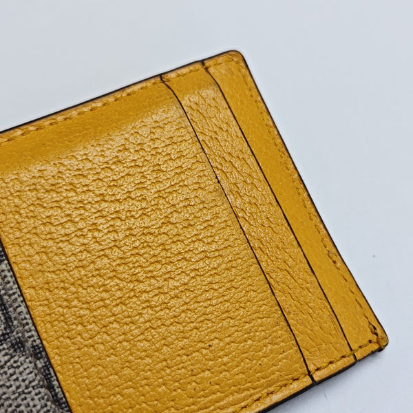 Neo Vintage Monogram Coated Canvas Brown Card Holder