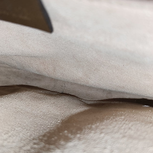Horsebit 1955 Medium Monogram Coated Canvas Beige
