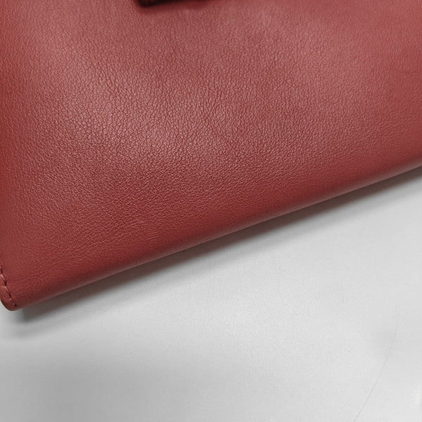 Vara Calfskin Red Wallet