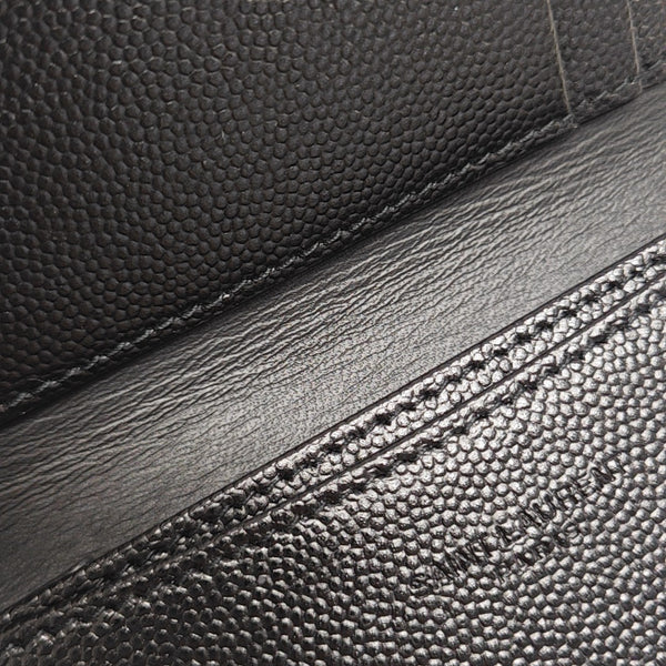 Calfskin Card Holder Black