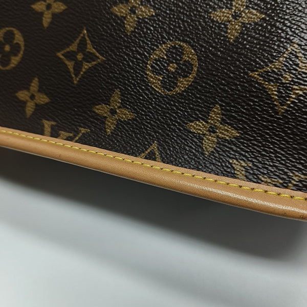 DIANE Monogram Coated Canvas Brown