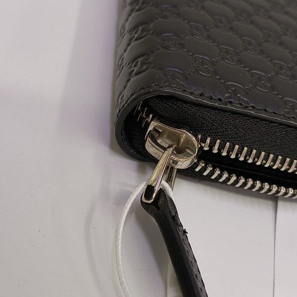 Signature Monogram Calfskin Black Wallet