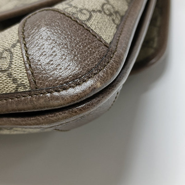 Neo Vintage Large Monogram Coated Canvas Brown