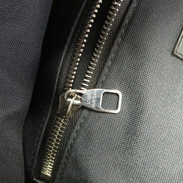 CHRISTOPHER MM Damier Graphite Coated Canvas Gray