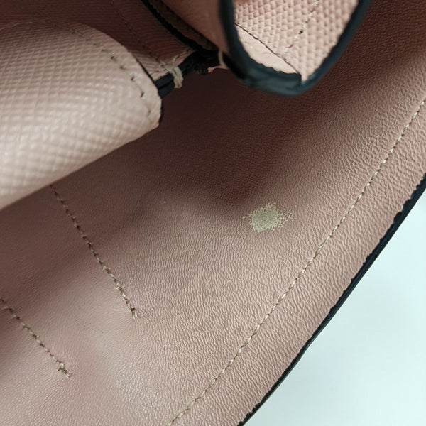 Double Large Saffiano Calfskin Pink