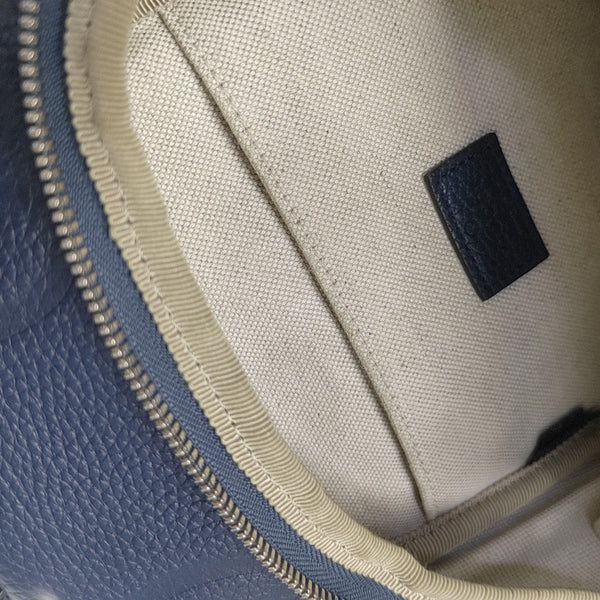 Calfskin Belt Bag Large Blue