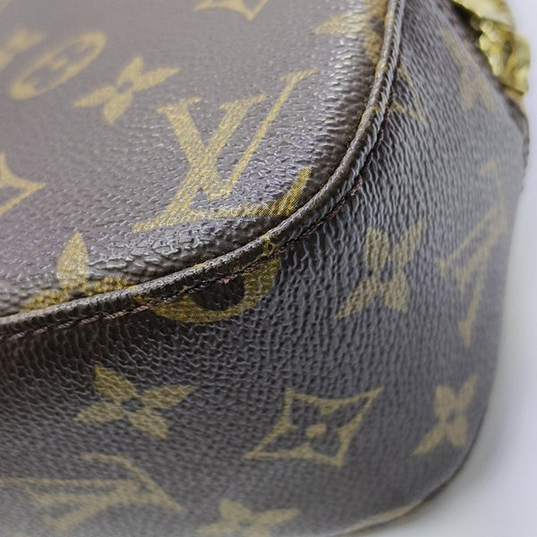 SPONTINI Monogram Coated Canvas Brown