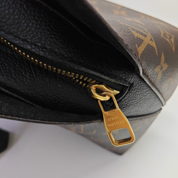 ALMA BNB MM Monogram Coated Canvas Brown