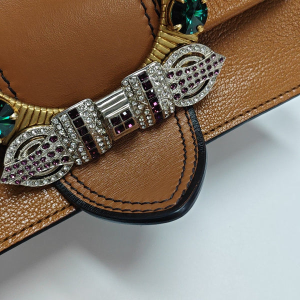 Miu Lady Calfskin Brown