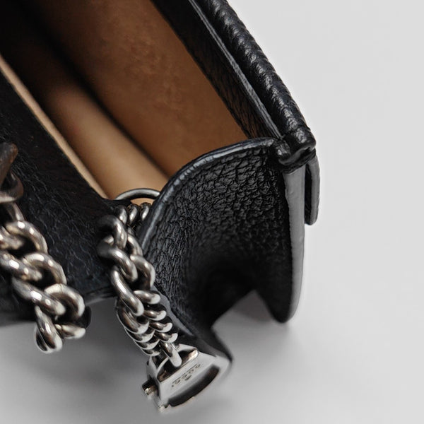 Dionysus Super Mini Calfskin Black