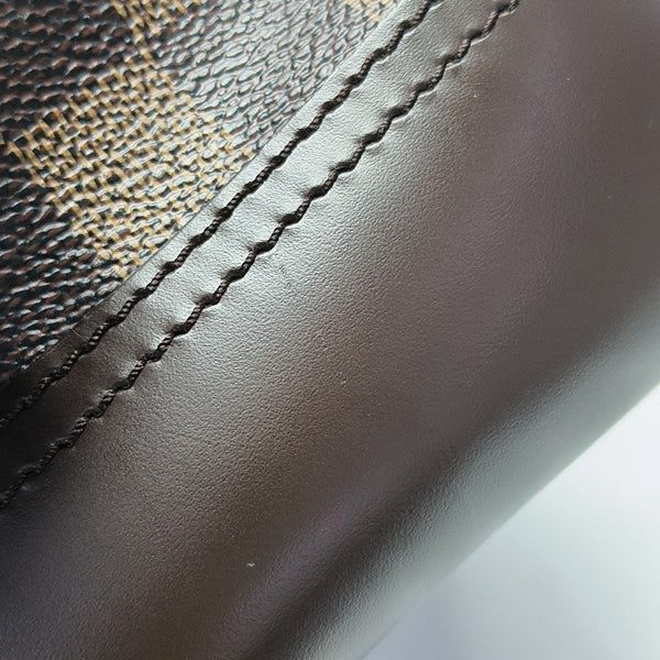 KNIGHTSBRIDGE Damier Ebene Coated Canvas Brown