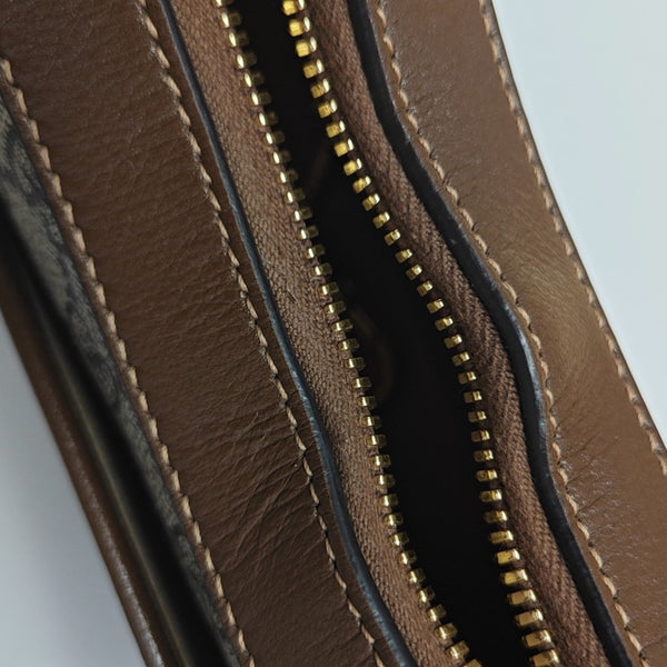 Retro Monogram Coated Canvas Brown