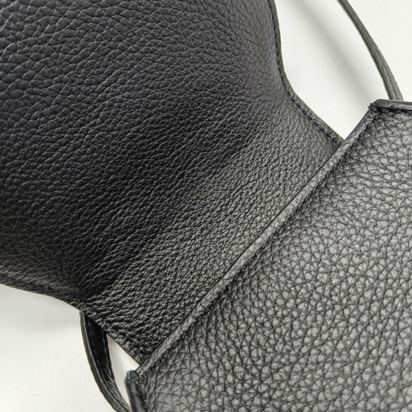 Marcie Super Mini Quilted Calfskin Black
