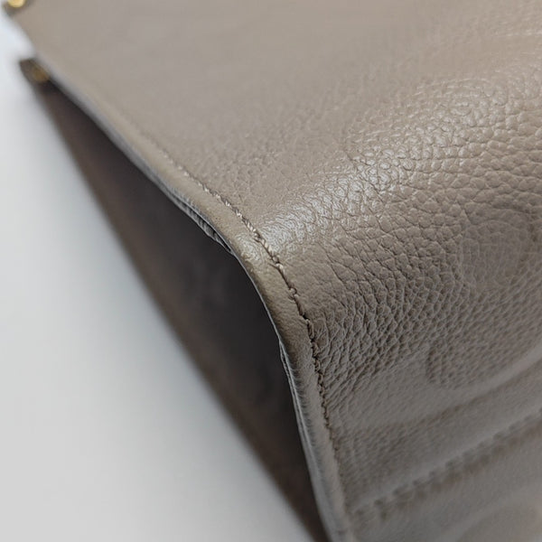 ONTHEGO MM Monogram Calfskin Gray