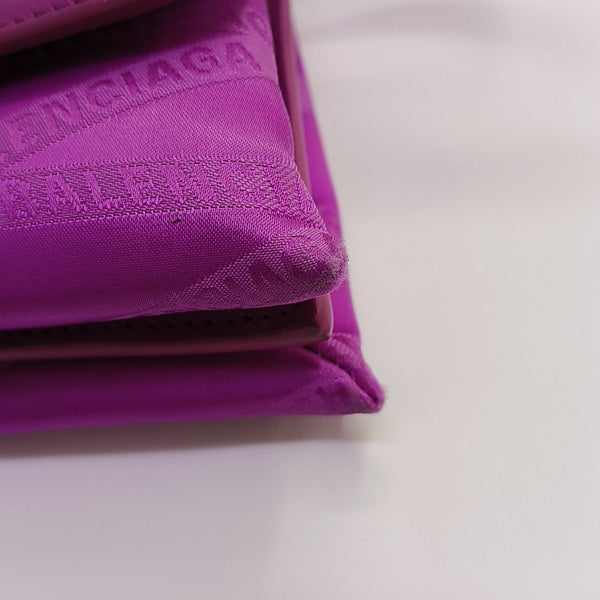 Nylon Shoulder Bag Pink
