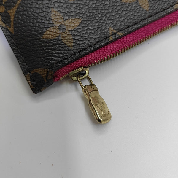 NEVERFULL MM Monogram Coated Canvas Brown