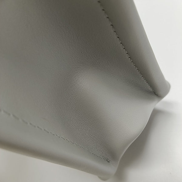 Book Tote Mini Cannage Calfskin Green