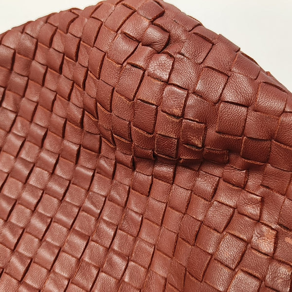 Calfskin Top Handle Bag Red