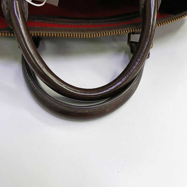 SPEEDY 30 Damier Ebene Coated Canvas Brown