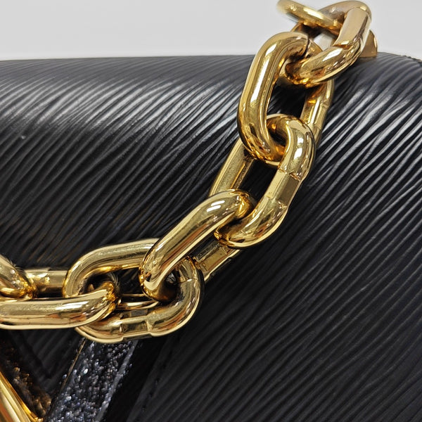 TWIST PM Calfskin Black