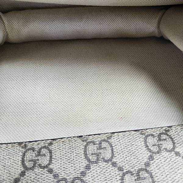 Neo Vintage Small Monogram Coated Canvas Beige