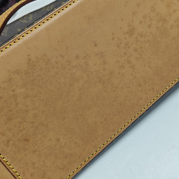 PIANO PM Monogram Coated Canvas Brown