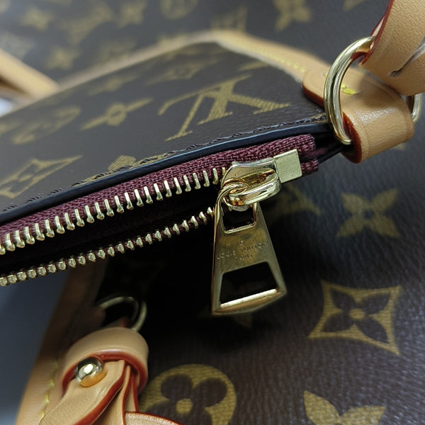 CARRYALL PM Monogram Coated Canvas Brown