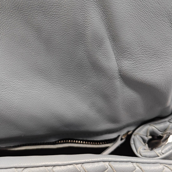 Lambskin Crossbody Bag Blue