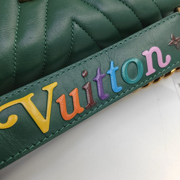 NEW WAVE PM Quilted Calfskin Green