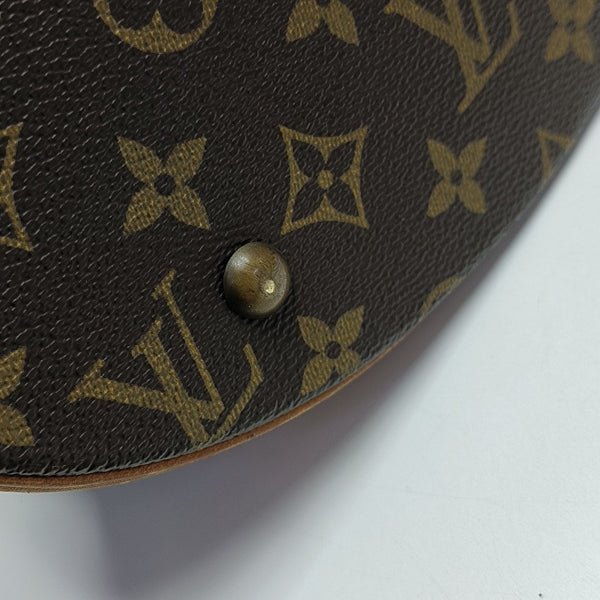 BUCKET PM Monogram Coated Canvas Brown