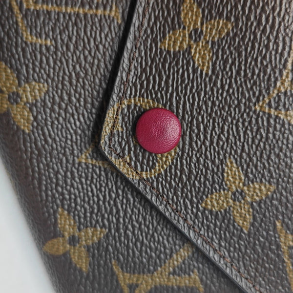 VICTORINE Monogram Coated Canvas Brown Card Holder