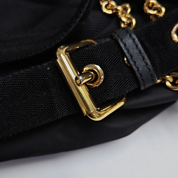 The Rucksack Medium Nylon Black