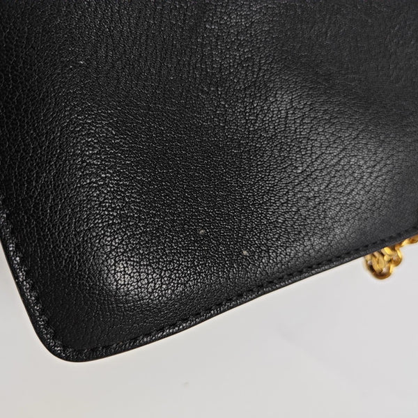 Faye Small Calfskin Black