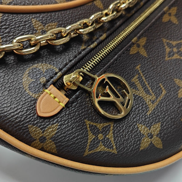 LOOP Monogram Coated Canvas Brown