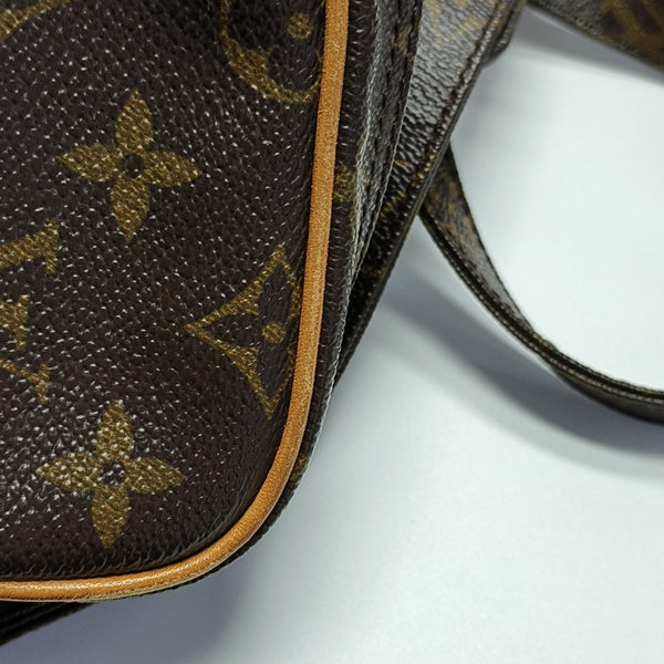 DANUBE Monogram Coated Canvas Brown