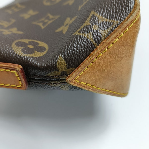 TROTTER Monogram Coated Canvas Brown